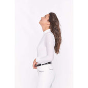 Harcour Poloshirt Casall Long Sleeves Ladies White