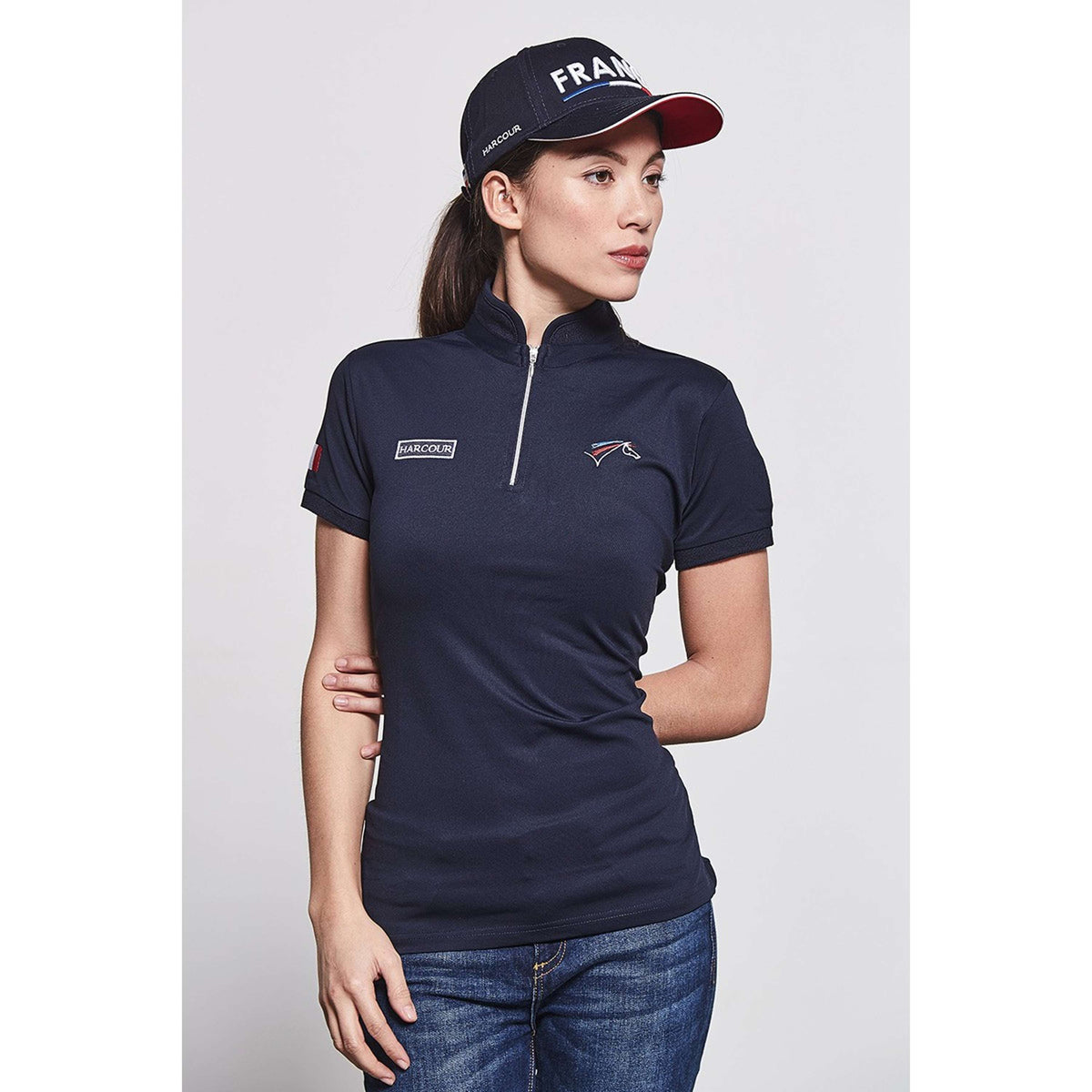 Harcour Poloshirt Shivah Women Navy