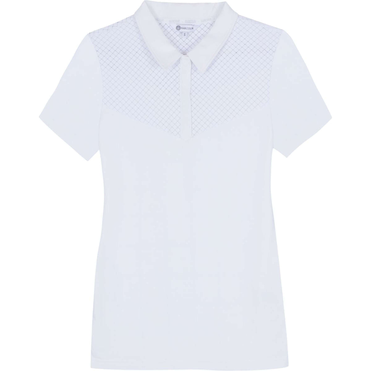 Harcour Poloshirt Pastel White