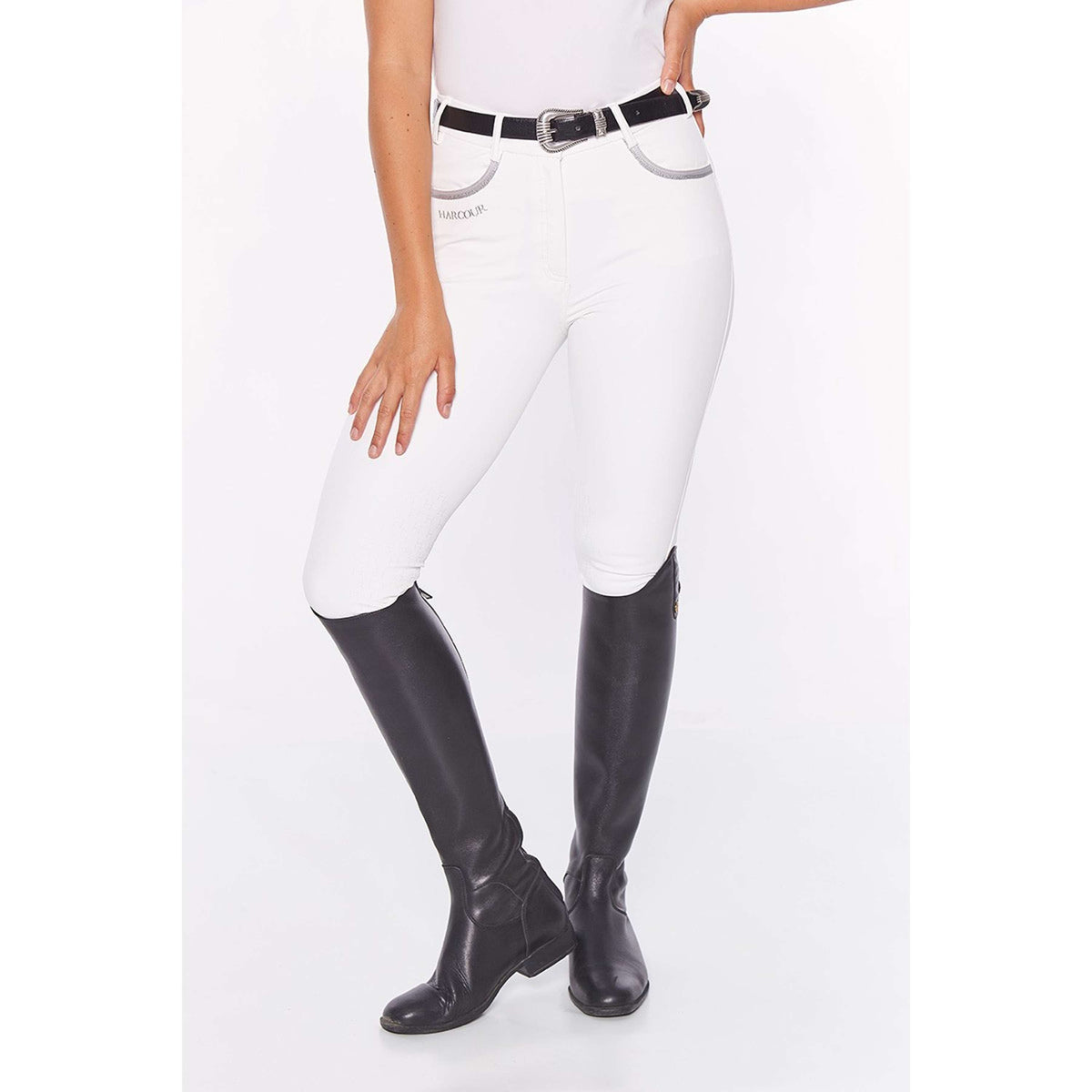 Harcour Breeches Jaltika Fix System White