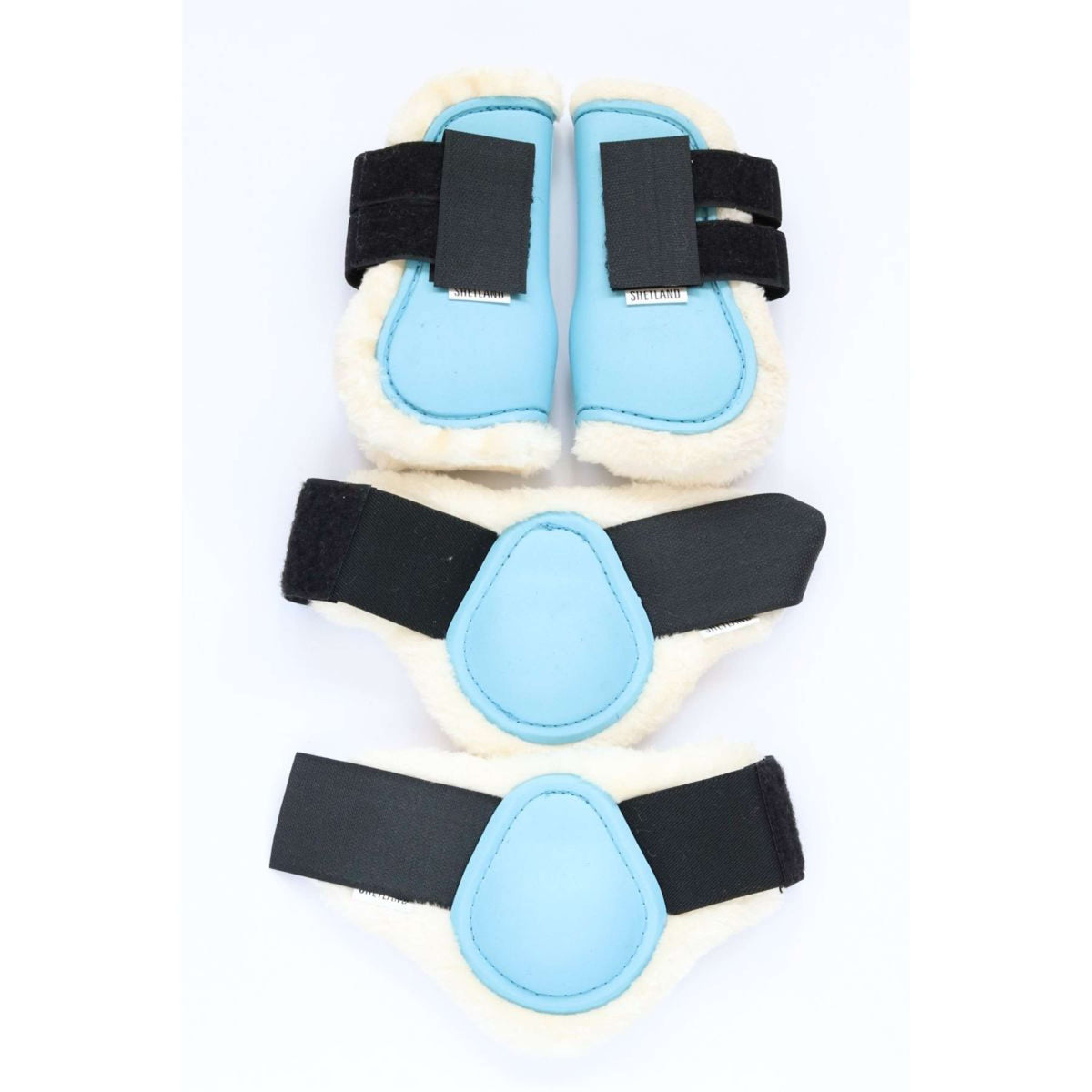 HB Leg protection Teddy Lightblue