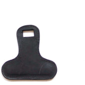 HB Tail Strap Fastener Leather Black