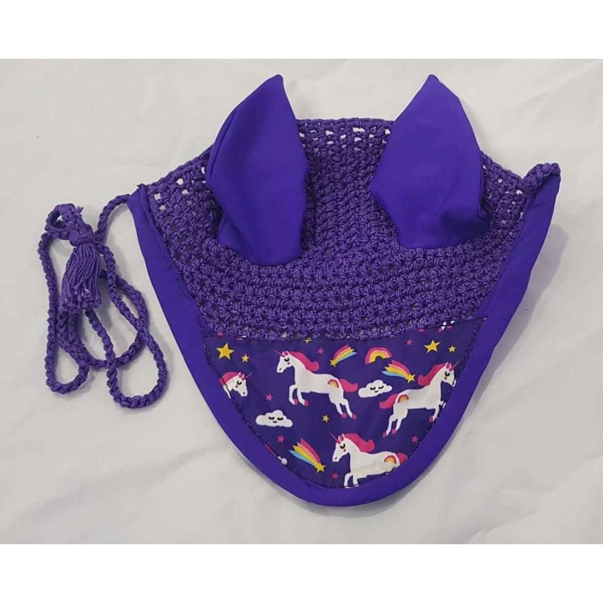 HB Harry & Hector Ear Net Unicorn Purple