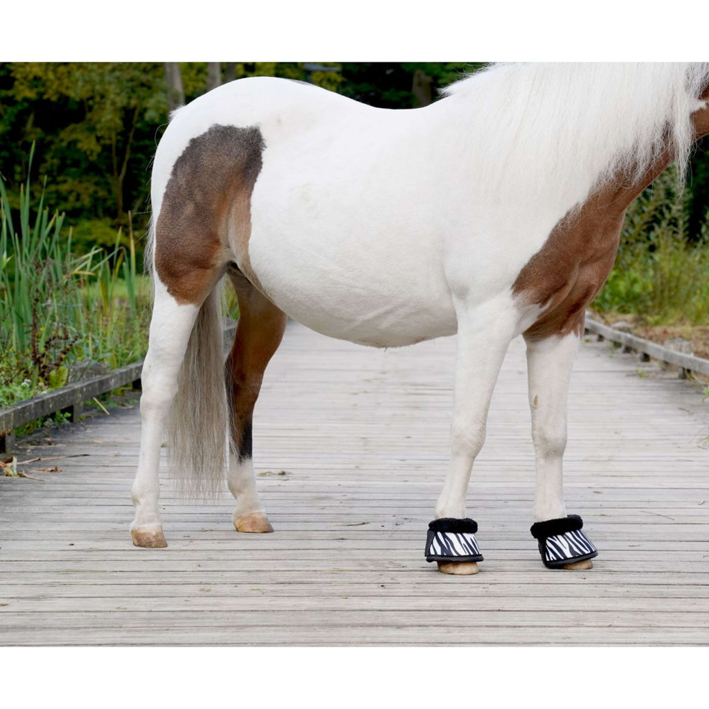 HB Bell Boots Zebra Black/White