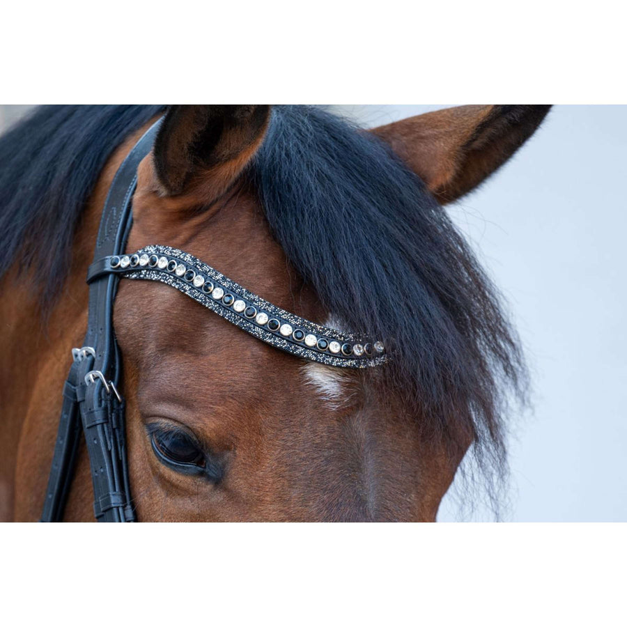 HB Bridle Showtime One in a Million Black/Black Glitter