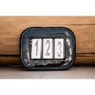 HB Start Number Shine with Glitter Black/Black Glitter