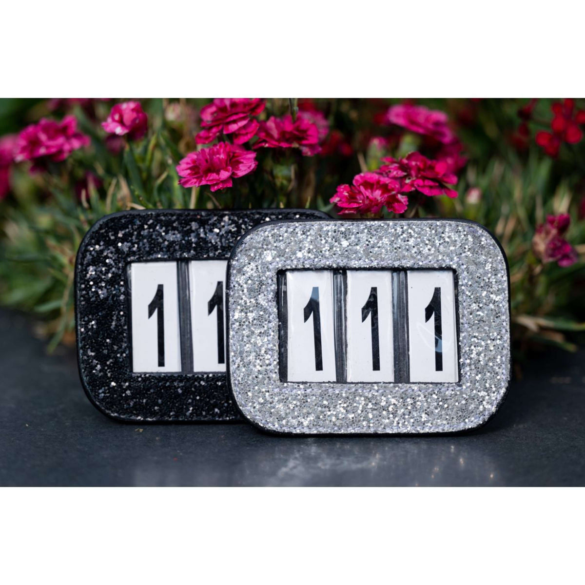 HB Starting Number Glitter Black/Grey