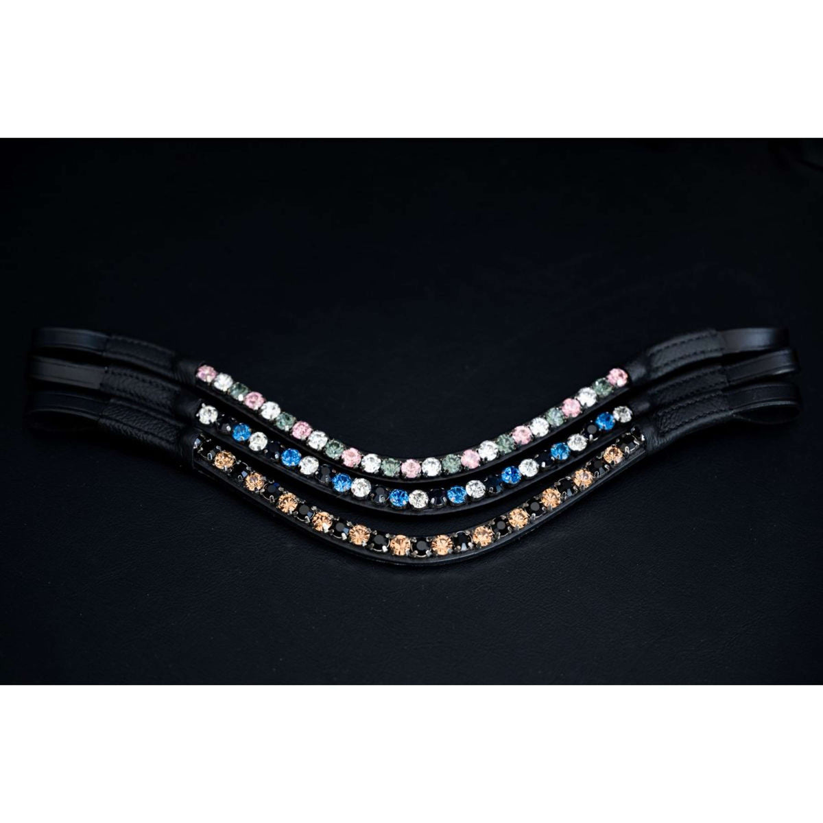 HB Browband Showtime Magic black/navy