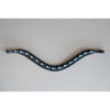 HB Showtime Browband Rocky Glitter Black/Navy Glitter