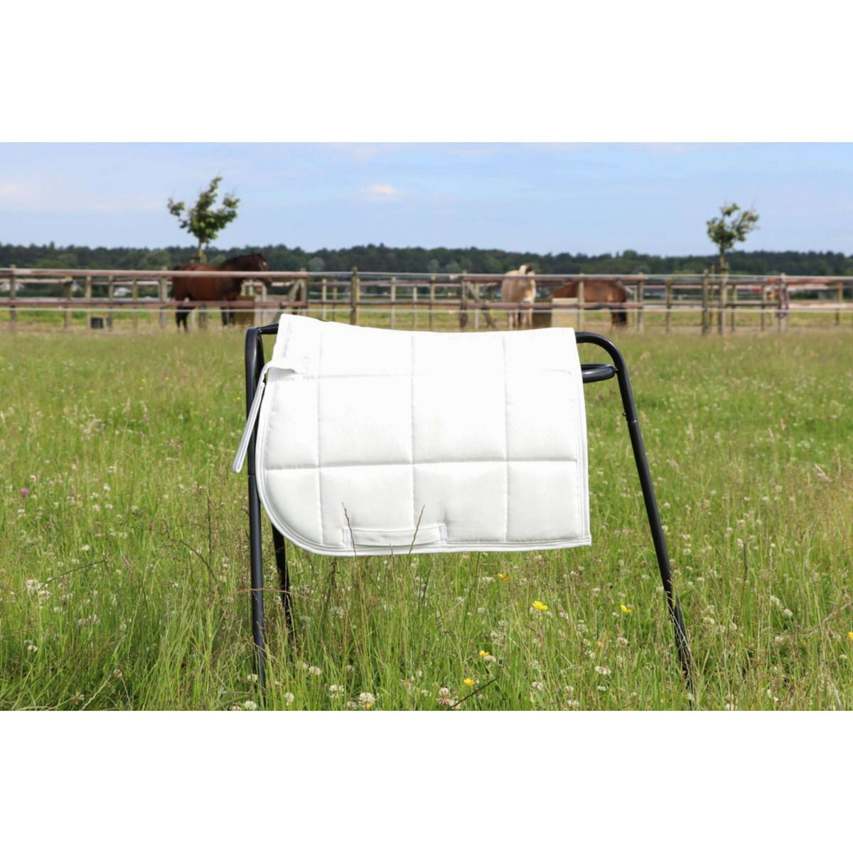 HB Saddlepad Shetland White