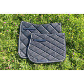 HB Saddlepad Sparkling Glitter Dressage Navy