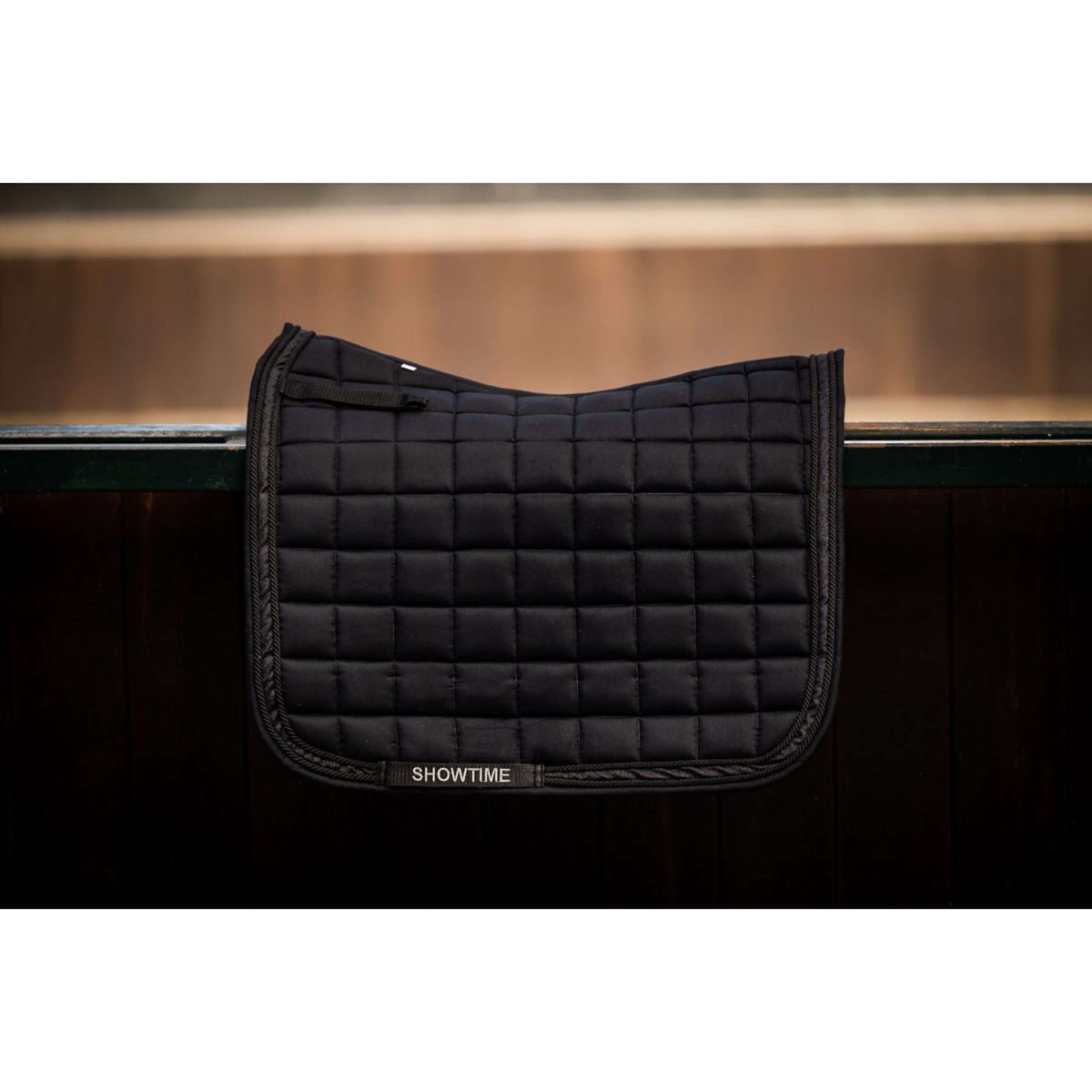 HB Saddlepad Showtime Glitty Dressage Black