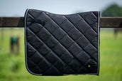 HB Saddlepad Dressage Showtime with Logo Black