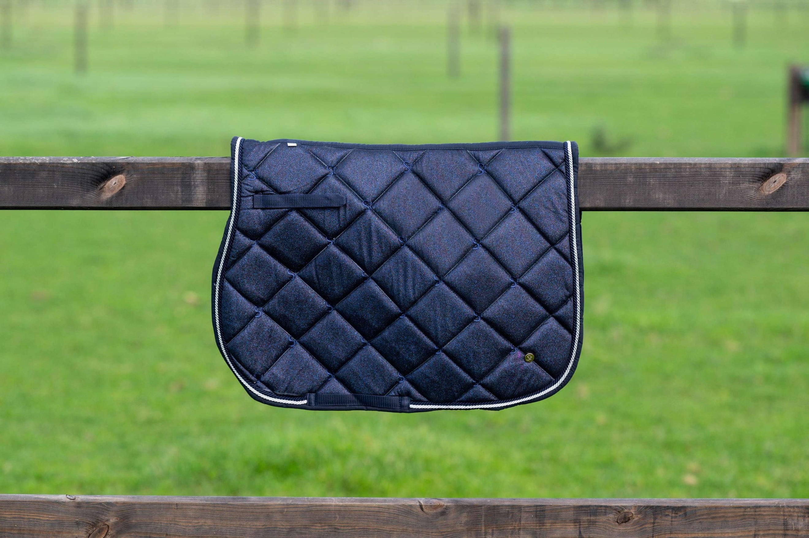 HB Saddle Pad Versatility Showtime with Logo Navy