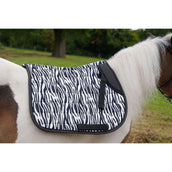 HB Ruitersport Saddlepad Zebra General Purpose Black/White