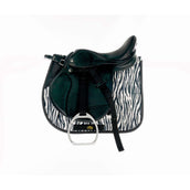 HB Ruitersport Saddlepad Zebra General Purpose Black/White