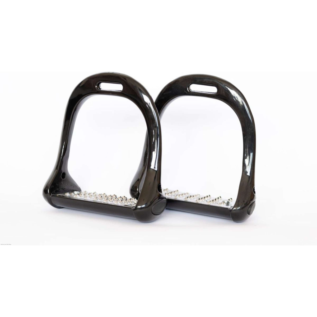 HB Stirrups Ergonomic Black/Silver