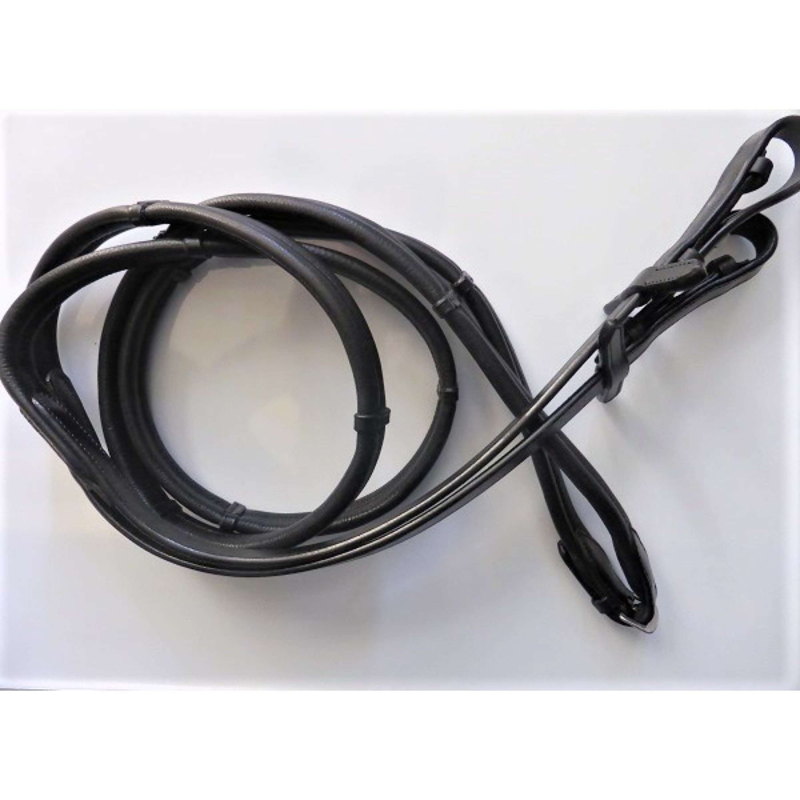 HB Reins Showtime Soft Leather Black