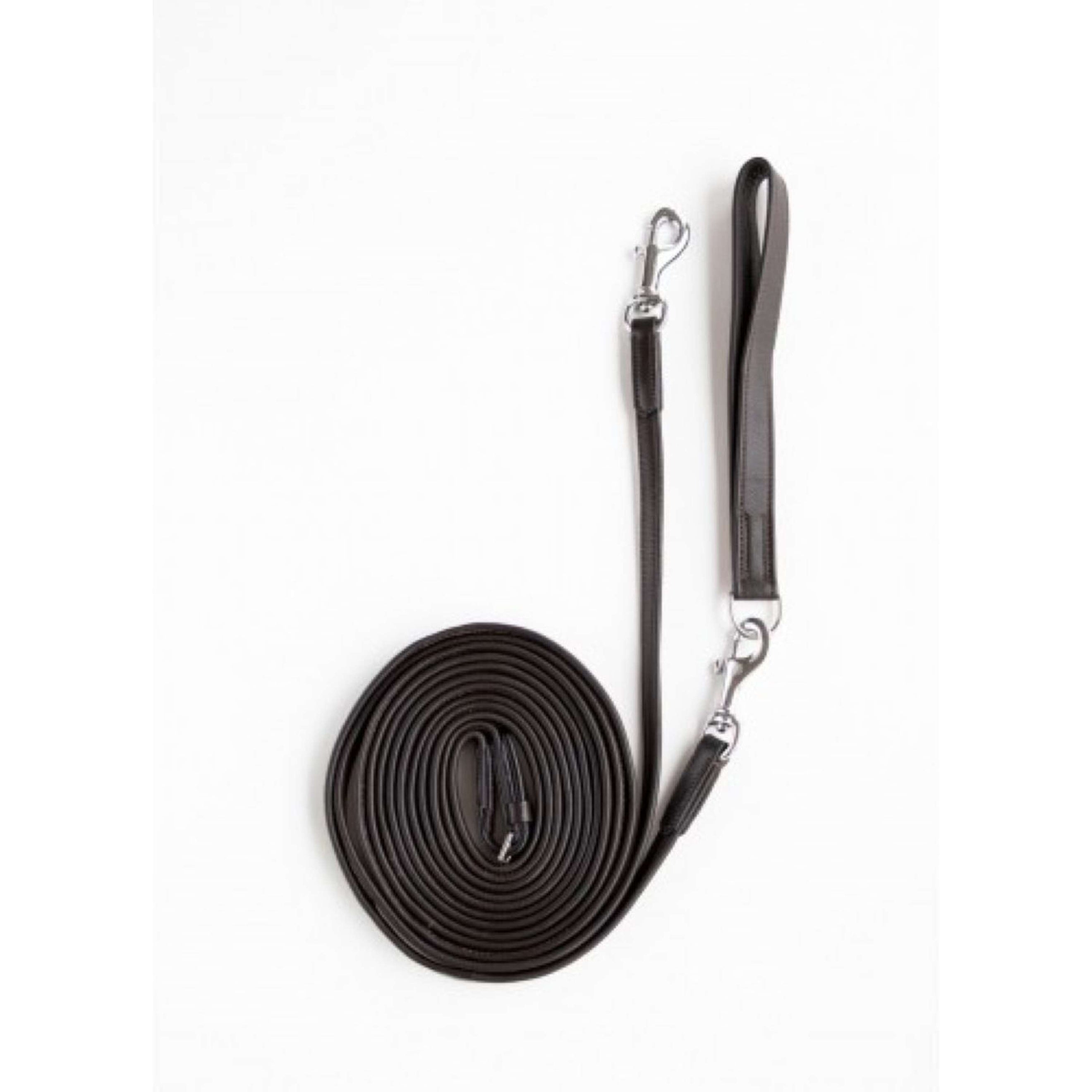 HB Showtime Draw Reins Soft Leather Brown