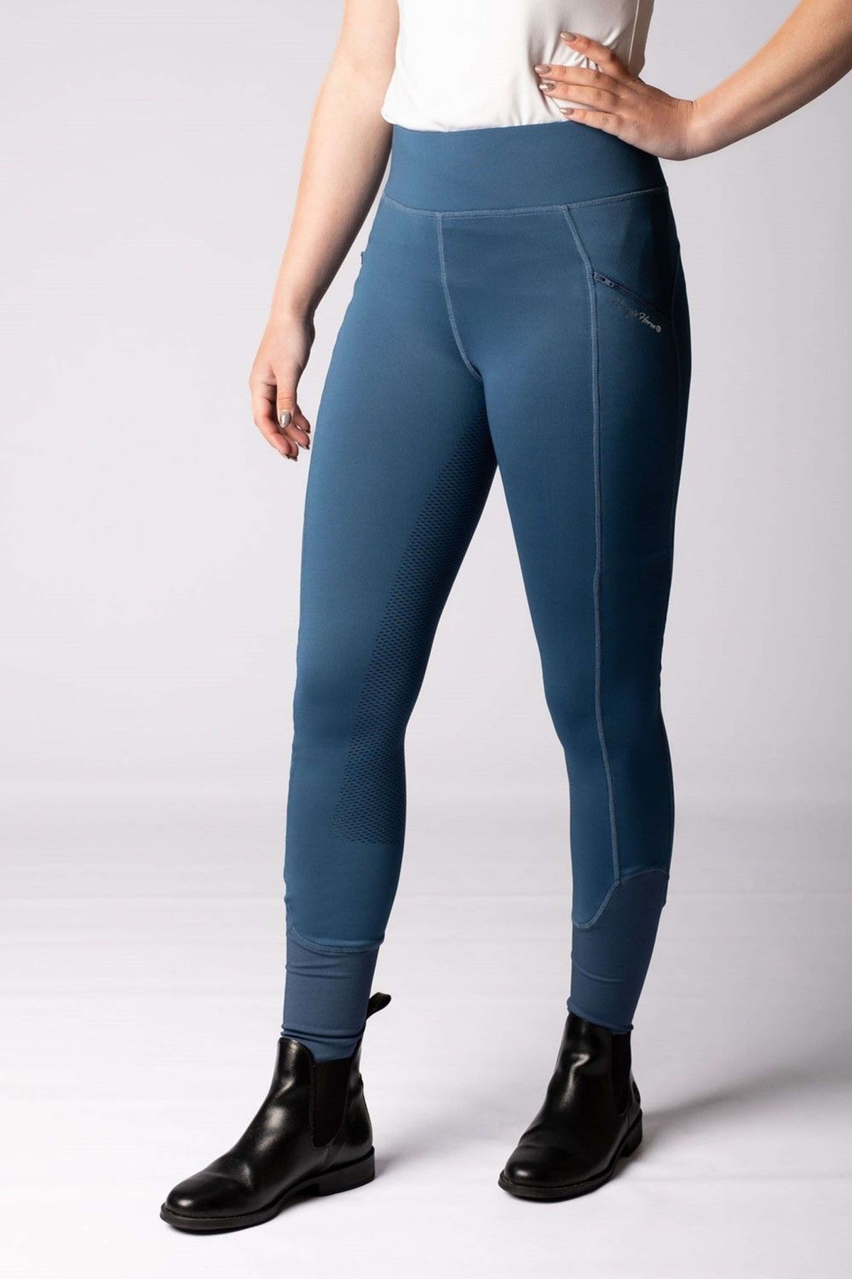 Harry's Horse Riding Legging Avatar Full Grip Blue