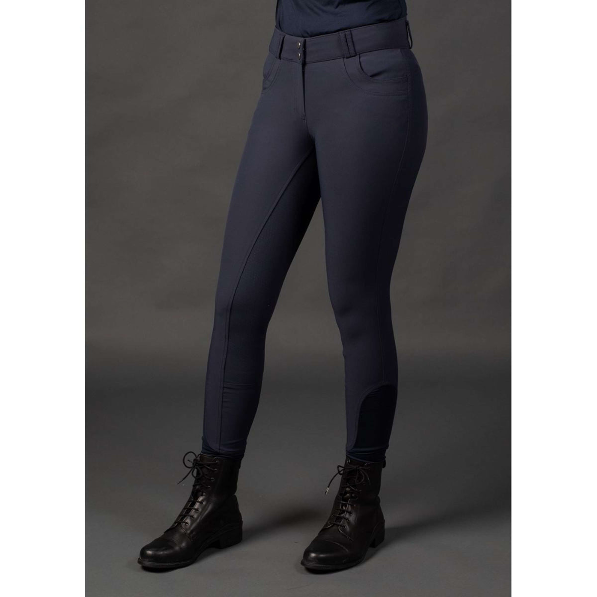 Harry's Horse Breeches High Waist Full Grip Navy