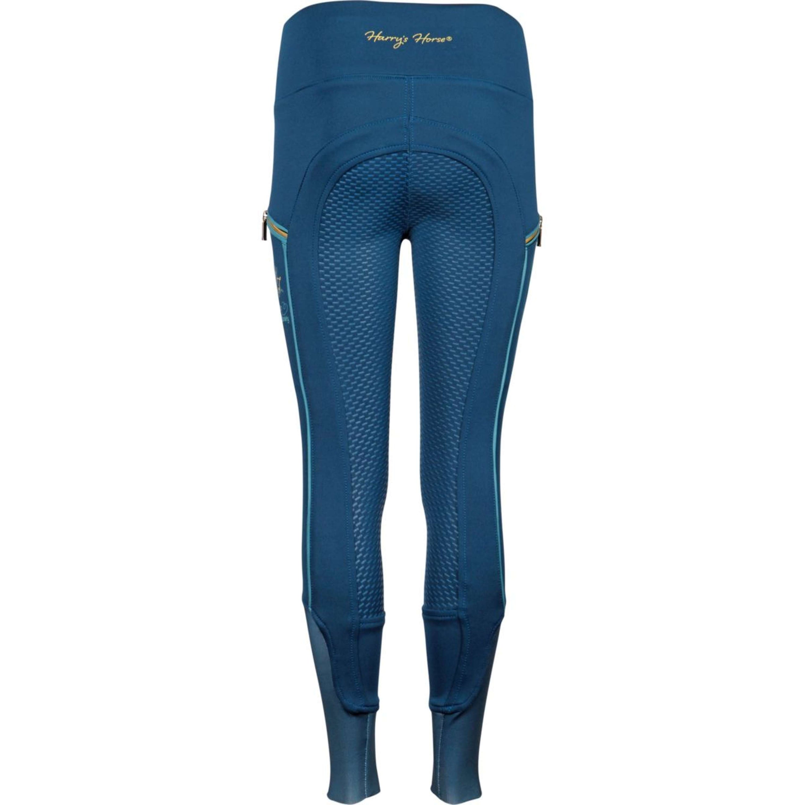 Harry's Horse Breeches Diva Sea Breeze Full Grip Legion Blue