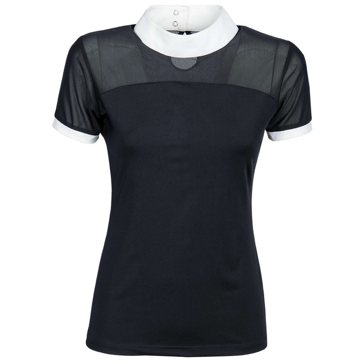 Harry's Horse Competition Shirt Mesh Top Navy