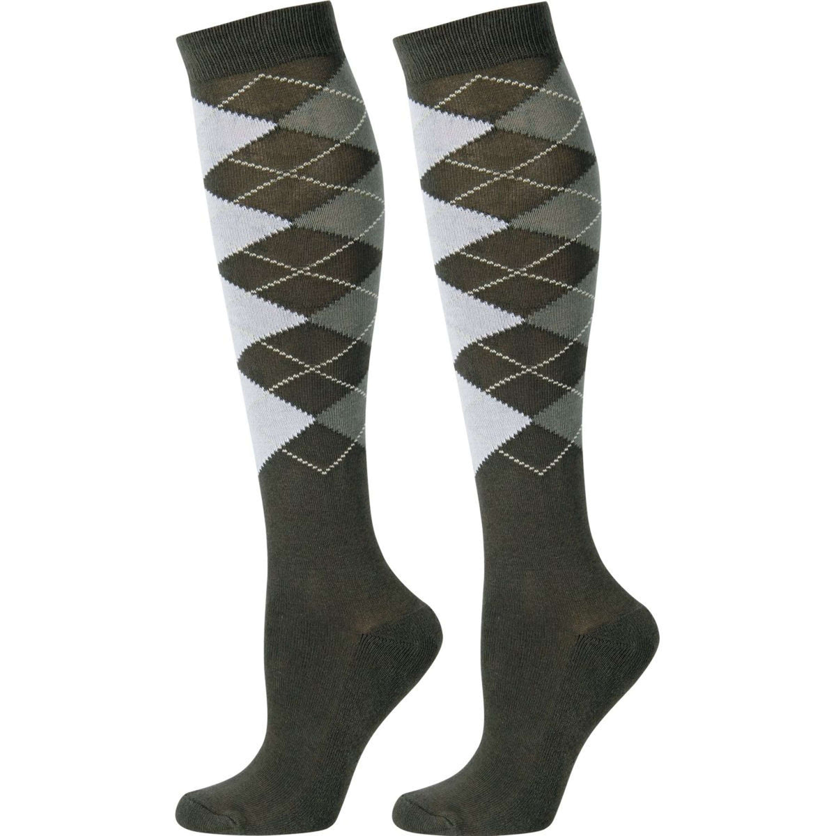 Harry's Horse Socks Argyle Green