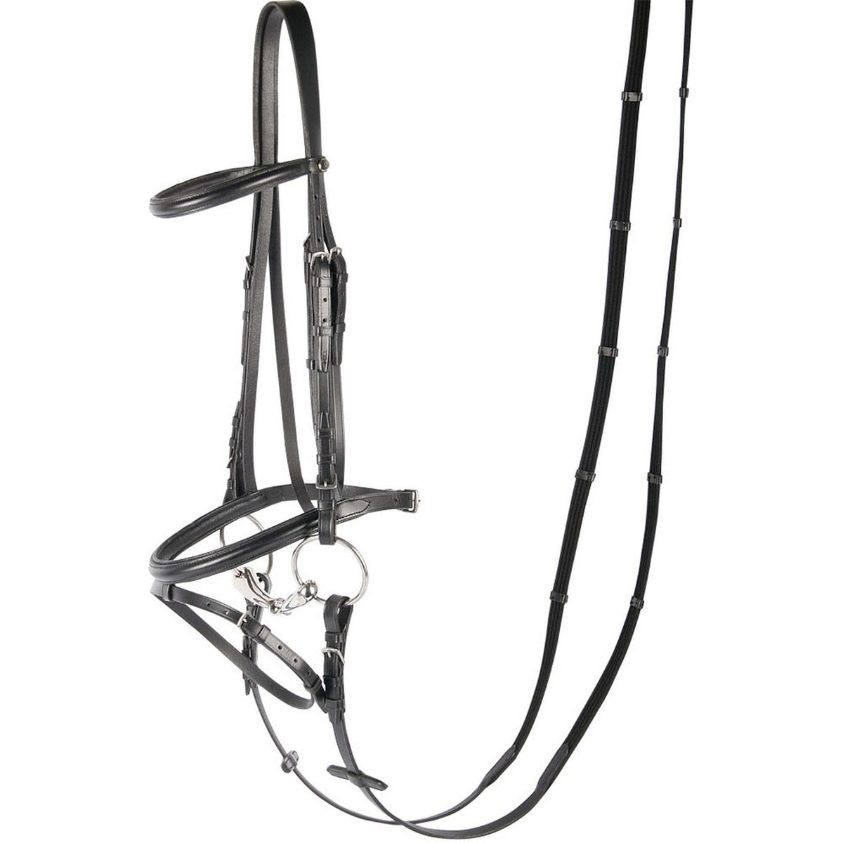 Harry's Horse Bridle Bronze Padded Black/Black