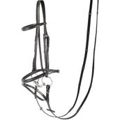 Harry's Horse Bridle Bronze Padded Black/Black