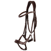 Harry's Horse Bridle Release with an Adjustable Noseband Brown