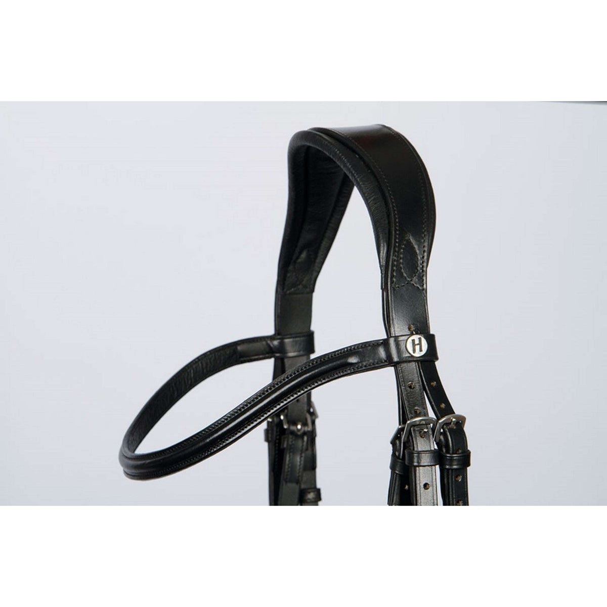 Harry's Horse Bridle Release with an Adjustable Noseband Black