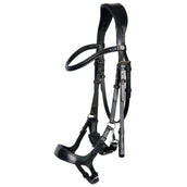 Harry's Horse Bridle Release with an Adjustable Noseband Black