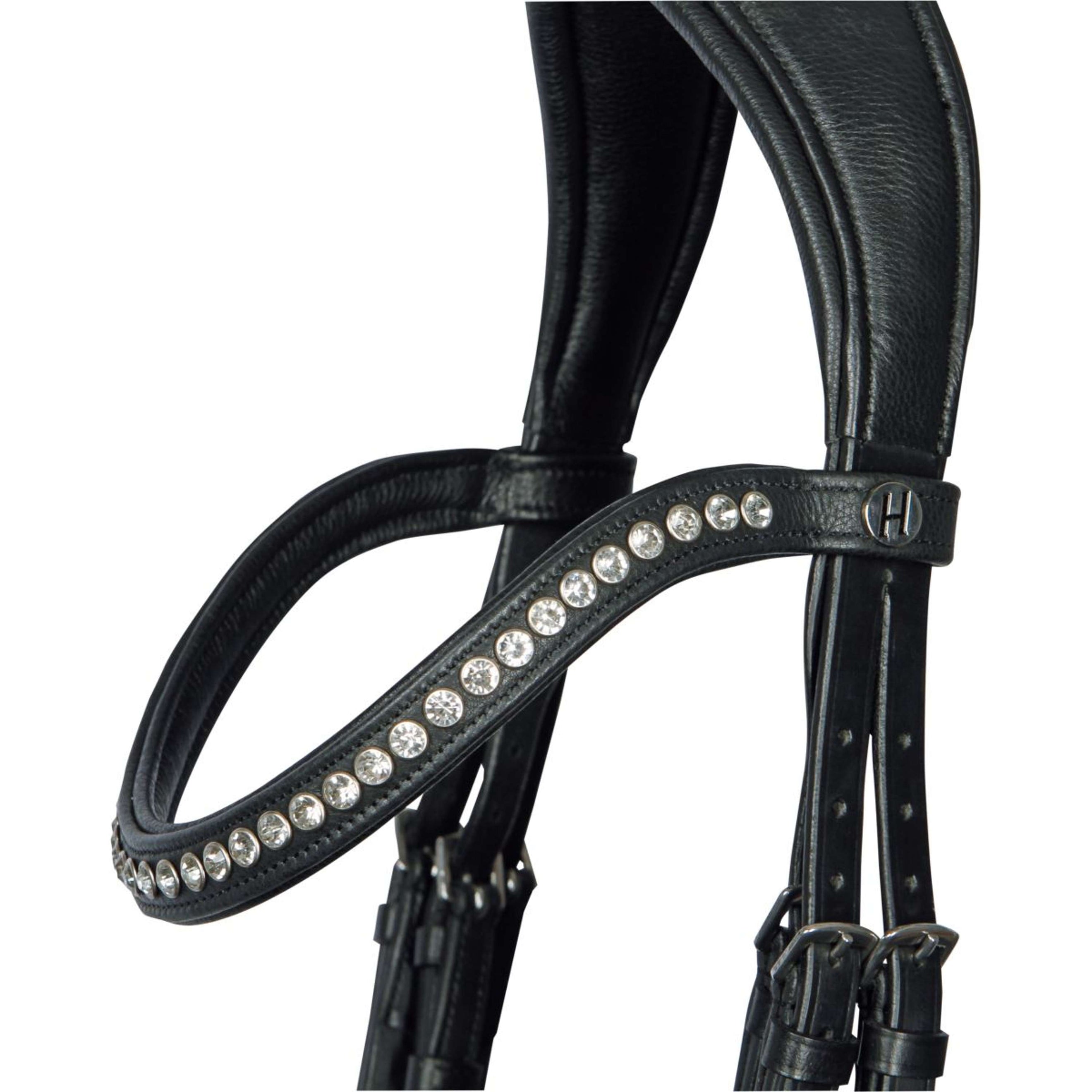 Harry's Horse Bridle Nero Soft Black/Silver