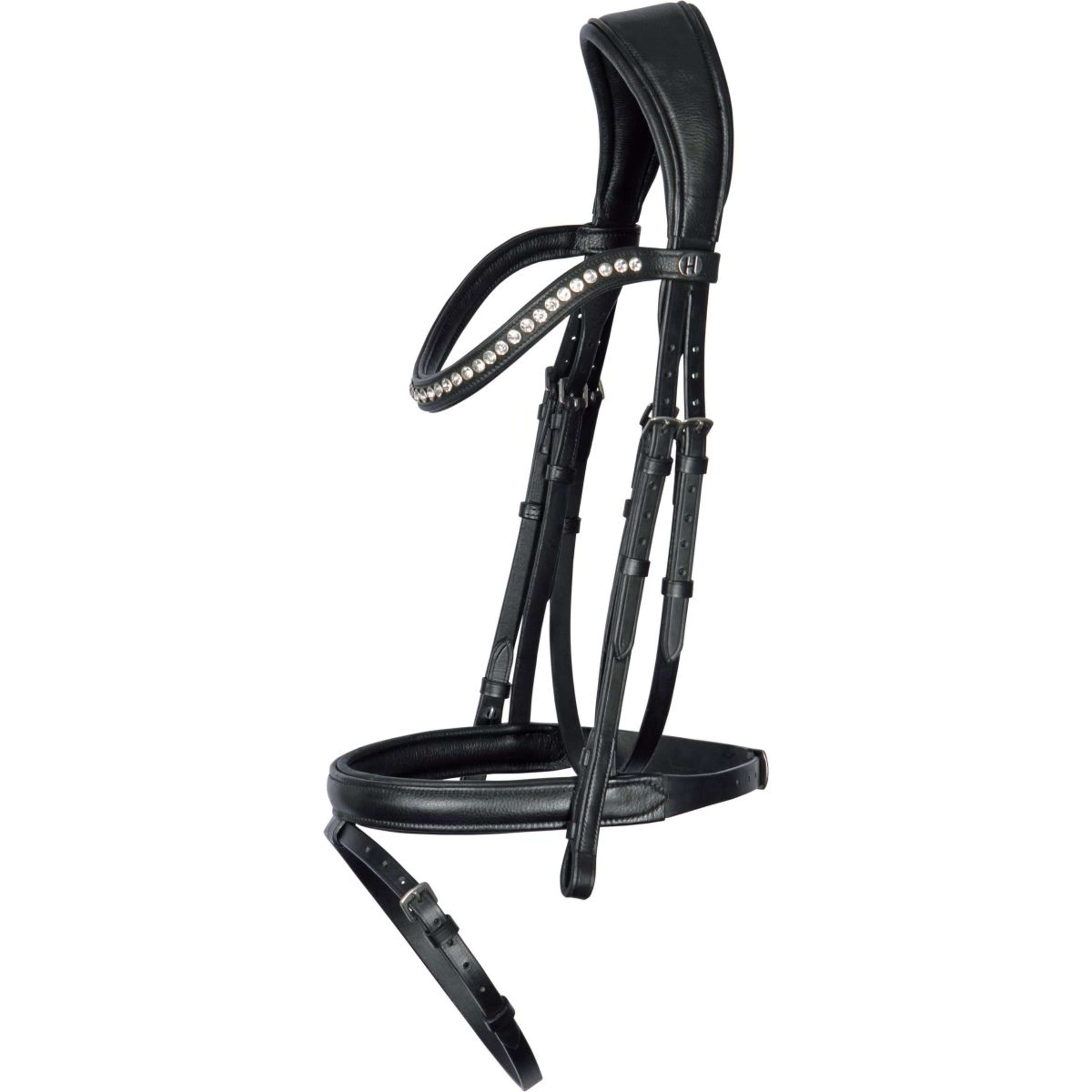 Harry's Horse Bridle Nero Soft Black/Silver