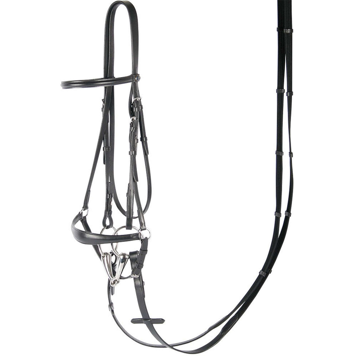 Harry's Horse Drop Noseband Bridle Black