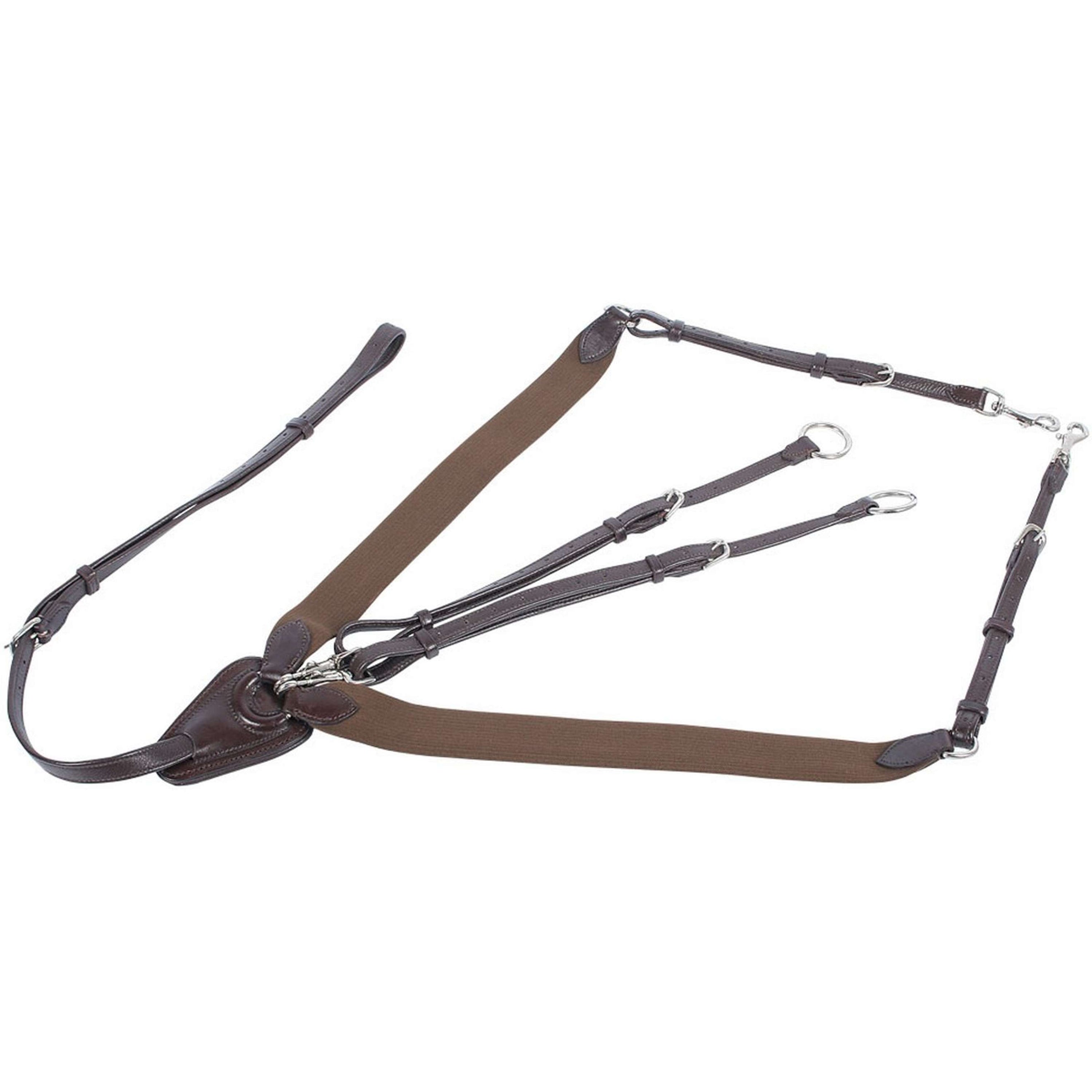 Harry's Horse Elastic Breastplate Brown