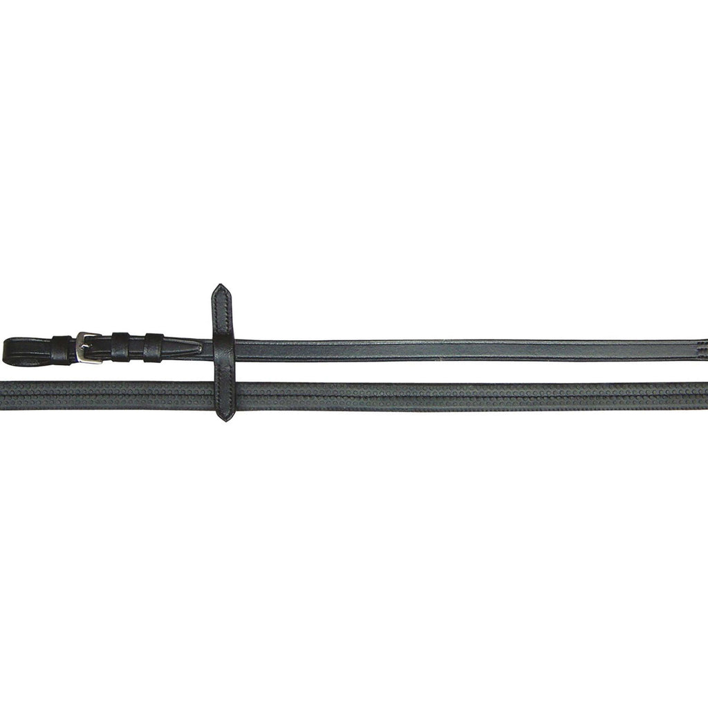 Harry's Horse Reins Soft Rubber Black