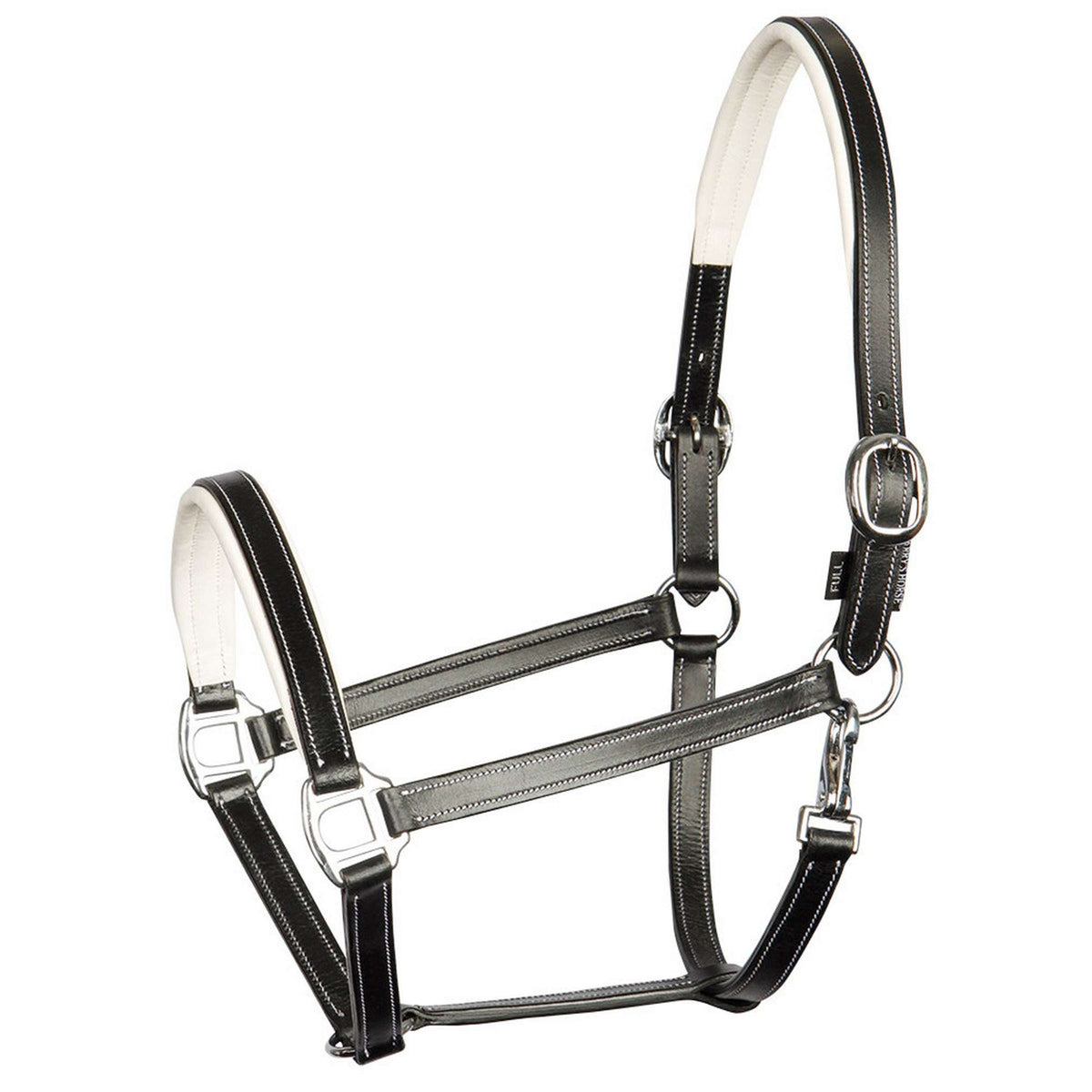 Harry's Horse Head Collar Elegance Leather Black