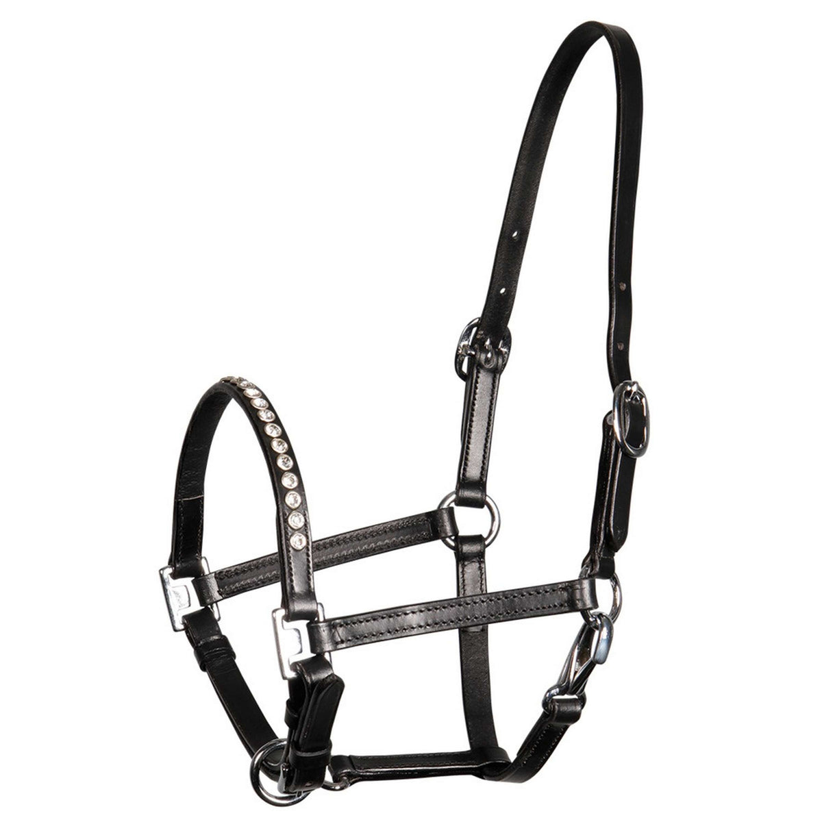 Harry's Horse Head Collar Leather Crystal