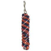 Harry's Horse Leadropes Mounty Carabiner Navy/Orange/White