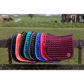 Harry's Horse Saddlepad Reverso Satin III Dressage Fuchsia