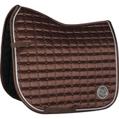 Harry's Horse Saddlepad Reverso Satin III Dressage Brown