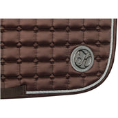 Harry's Horse Saddlepad Reverso Satin III Dressage Brown