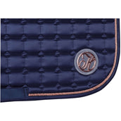 Harry's Horse Saddlepad Reverso Satin III Dressage Navy