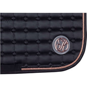 Harry's Horse Saddlepad Reverso Satin III Dressage Black