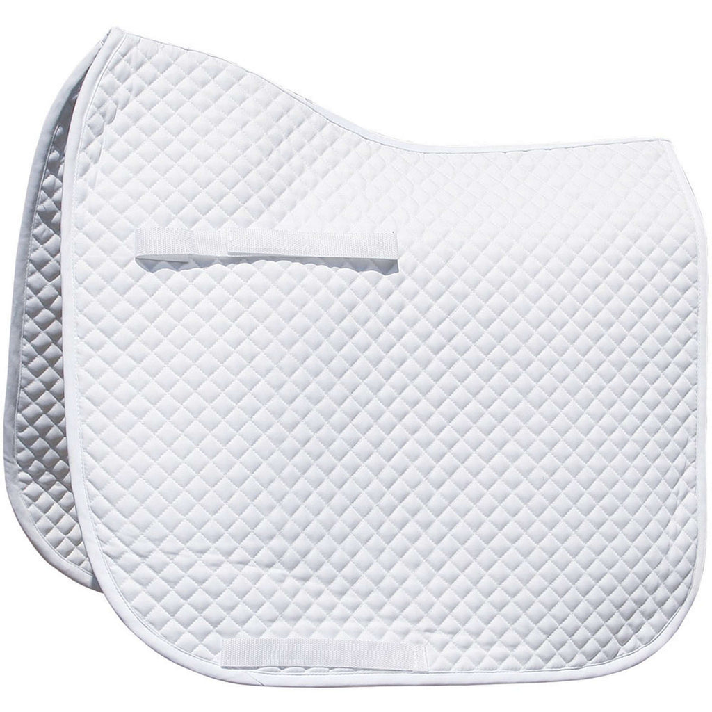 Harry's Horse Saddlepad Delux Dressage 15mm White