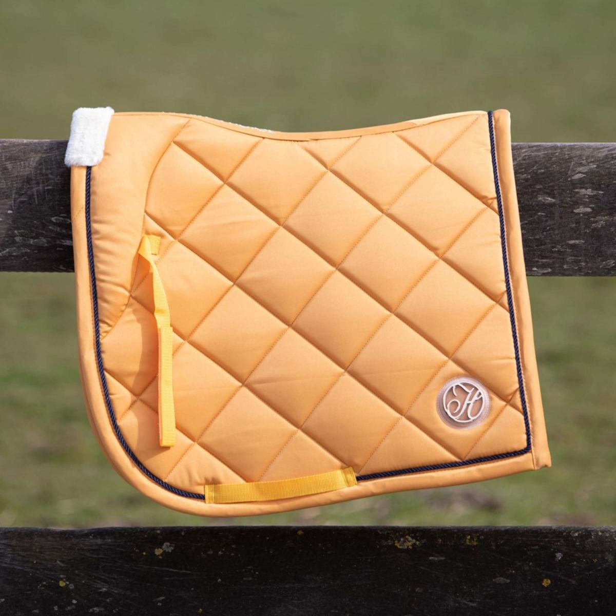 Harry's Horse Saddlepad Heritage III Dressage Yellow