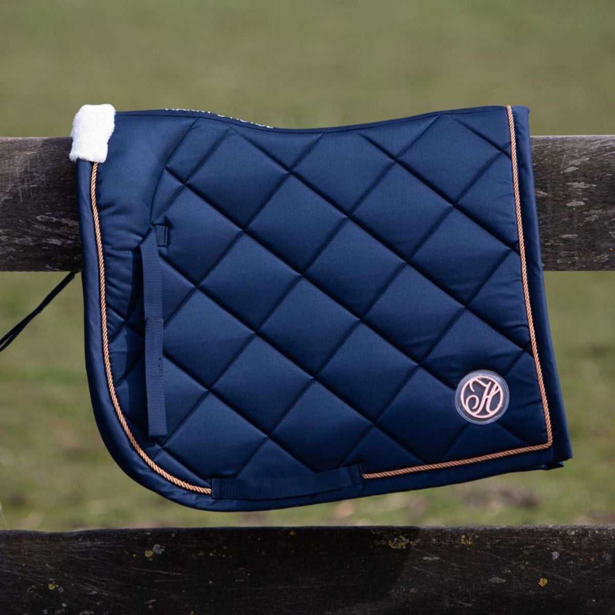 Harry's Horse Saddlepad Heritage III Dressage Navy