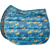 Harry's Horse Saddlepad Diva Sea Breeze General Purpose Harbor Blue